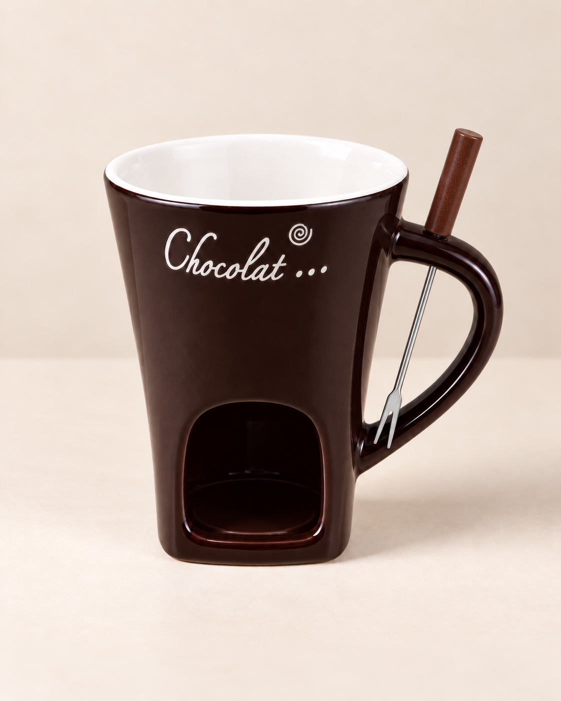 Fondara Mug — mug à fondue au chocolat